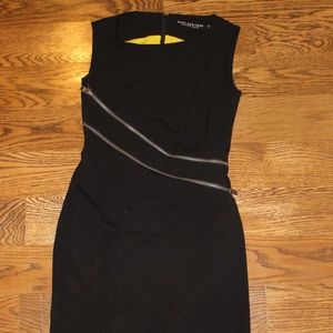 Marc New York, Andrew Marc Black Dress w zipper